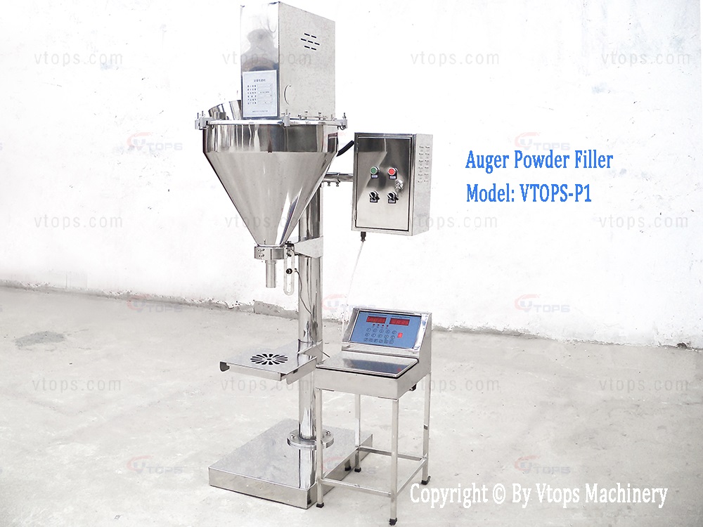 Semi Automatic Auger Powder Filling Machine