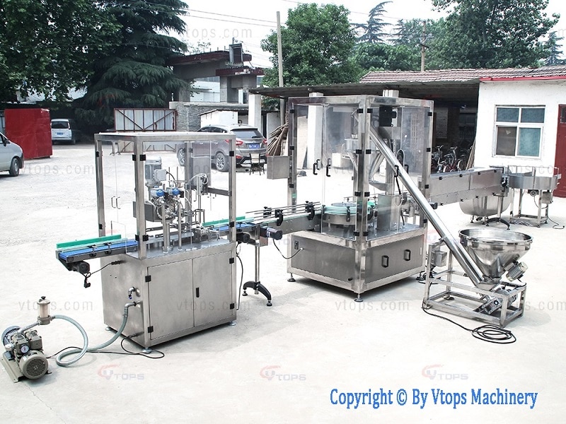 Milk Powder Can Filling Canning Production Line