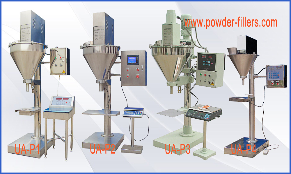 Semi Automatic Auger Powder Fillers