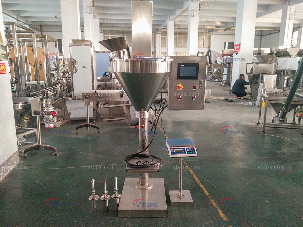 Manual Powder Filling Machine with LCD Touch Screen