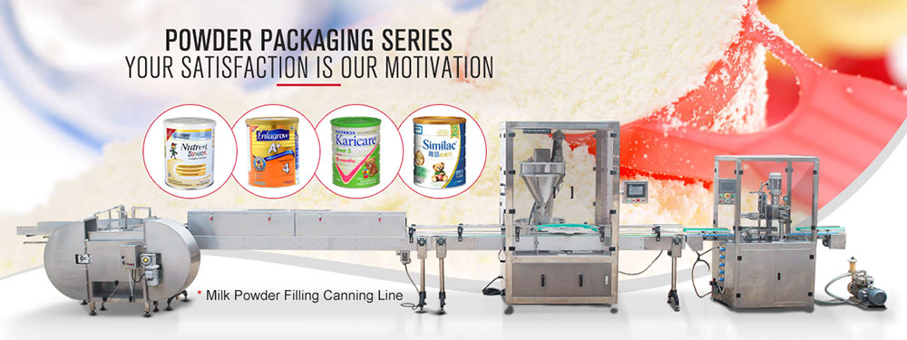 Auger Powder Filling Canning Machine for Formula Milk Powder