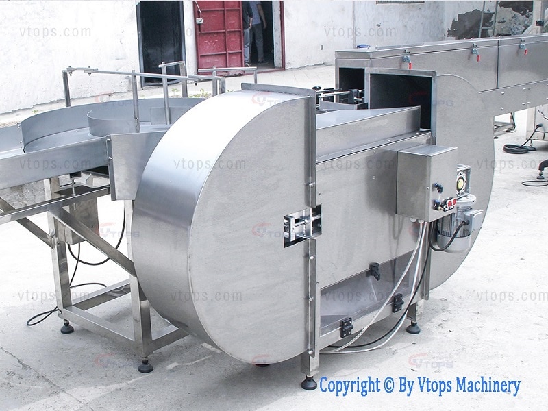 Empty Cans Cleaning Machine | VTOPS-CM-EC