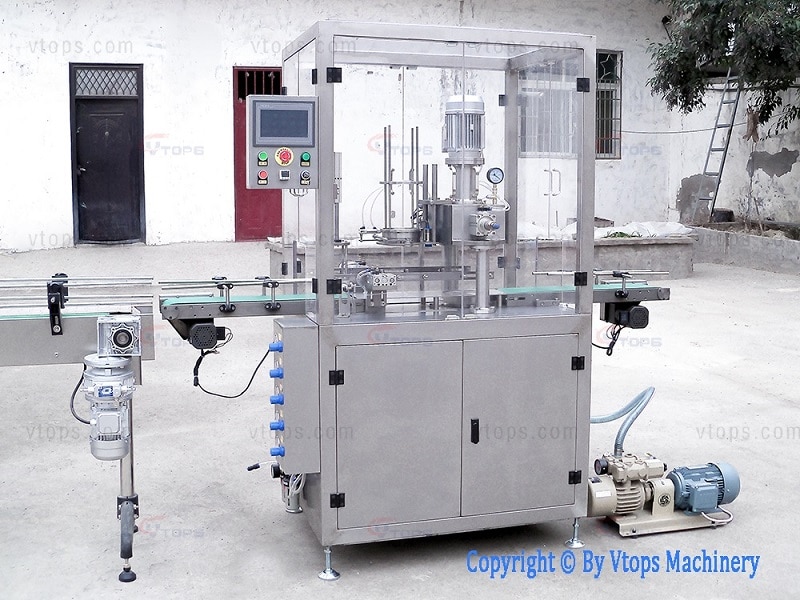 Automatic Vacuum Infill Nitrogen Seaming Machine | VTOPS-S-VN